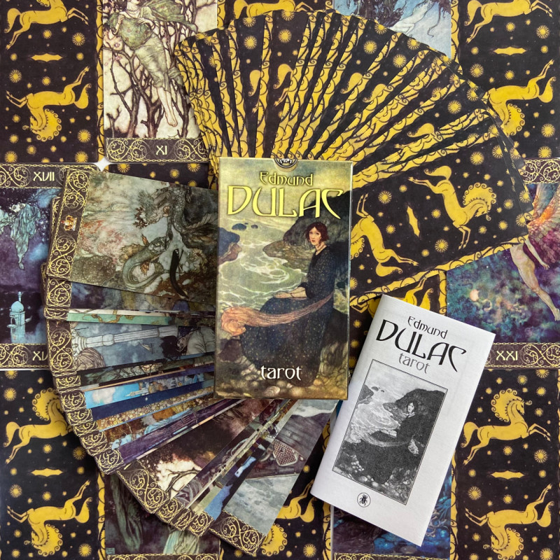 Карти Таро Edmund Dulac Tarot з ілюстраціями Едмунда Дюлака казкова колода