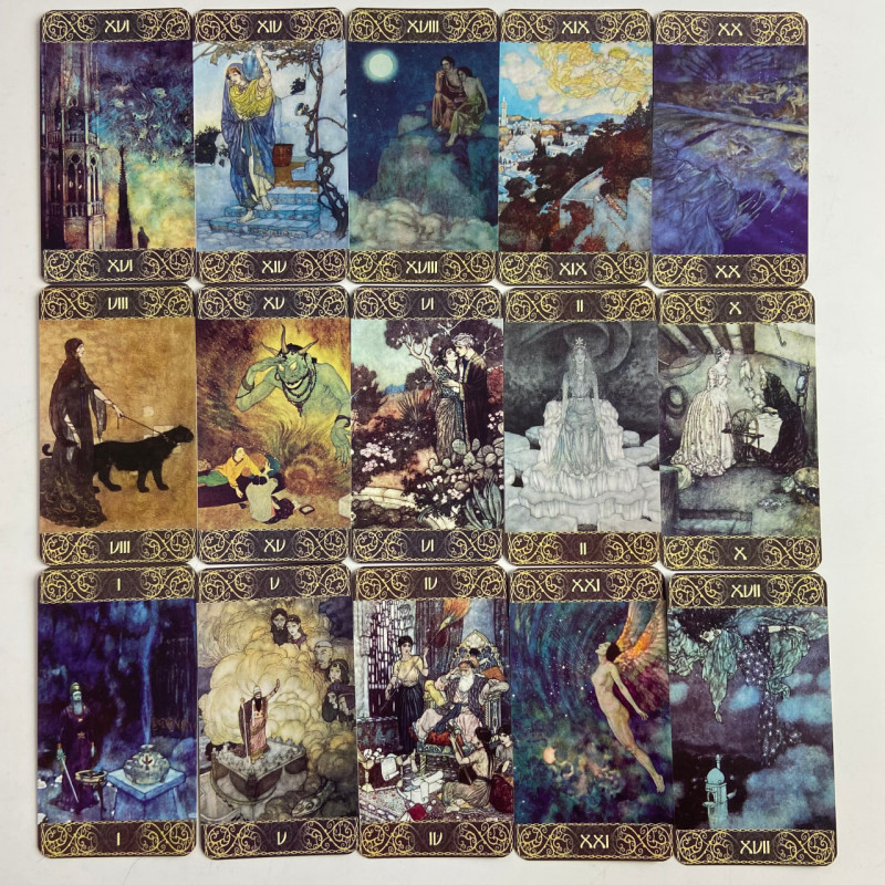 Карти Таро Edmund Dulac Tarot з ілюстраціями Едмунда Дюлака казкова колода