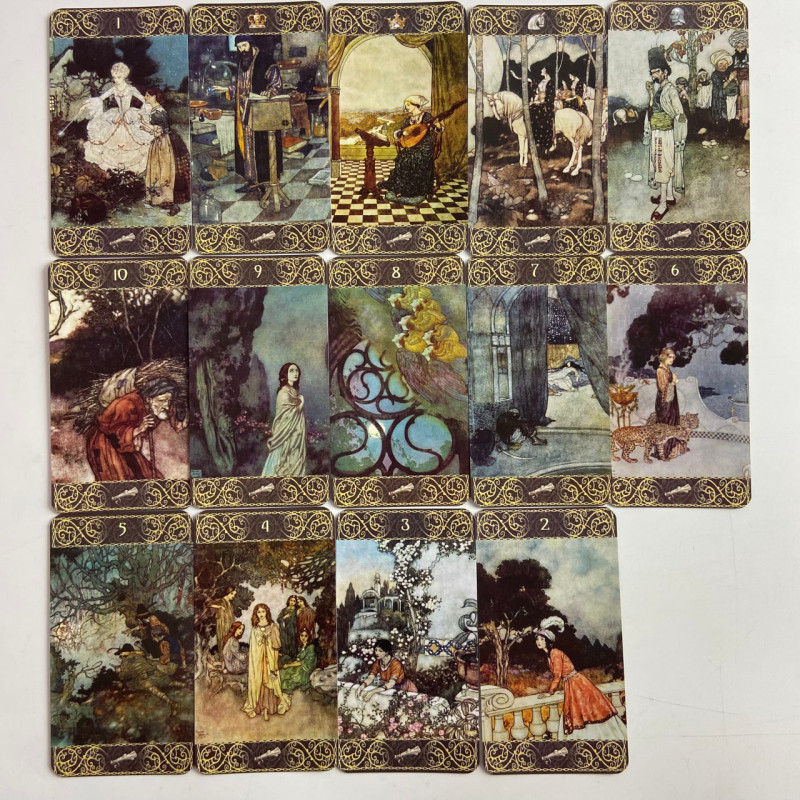 Карти Таро Edmund Dulac Tarot з ілюстраціями Едмунда Дюлака казкова колода