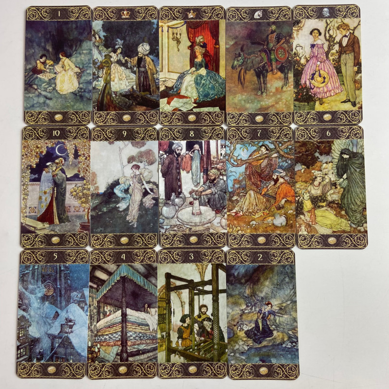 Карти Таро Edmund Dulac Tarot з ілюстраціями Едмунда Дюлака казкова колода