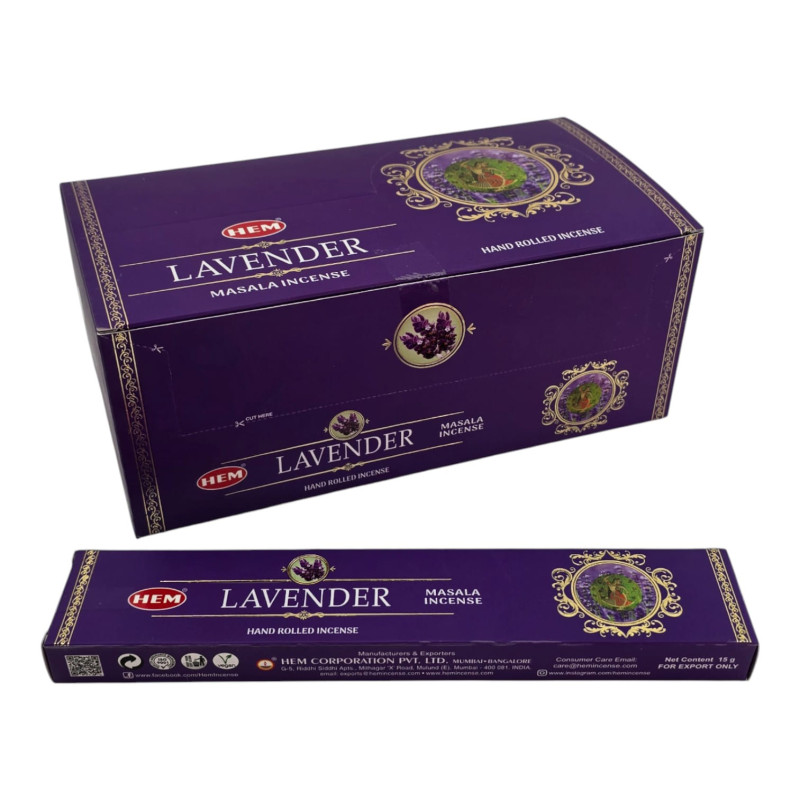 Пилкові пахощі HEM Masala Lavender ароматичні палички лаванда