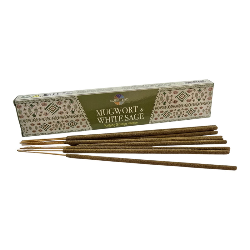 Пахощі масала HEM Mugwort & White Sage Premium ароматичні палички полин і біла шавлія