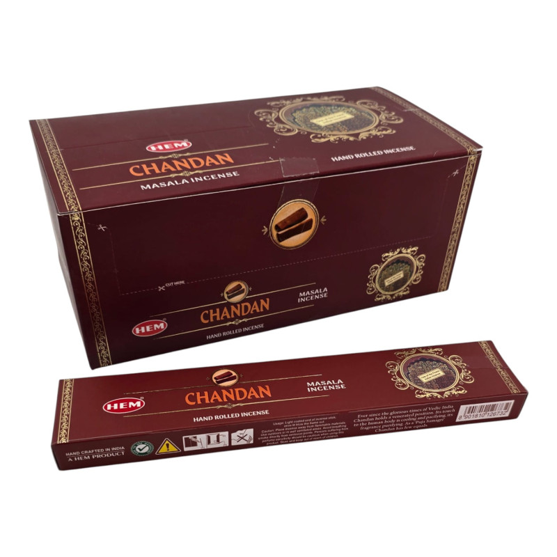 Пахощі ароматичні палички HEM Chandan Masala Incense сандалове дерево масала
