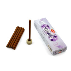 Ароматичні палички HEM Vanilla Dhoop безосновні пахощі ваніль кориця