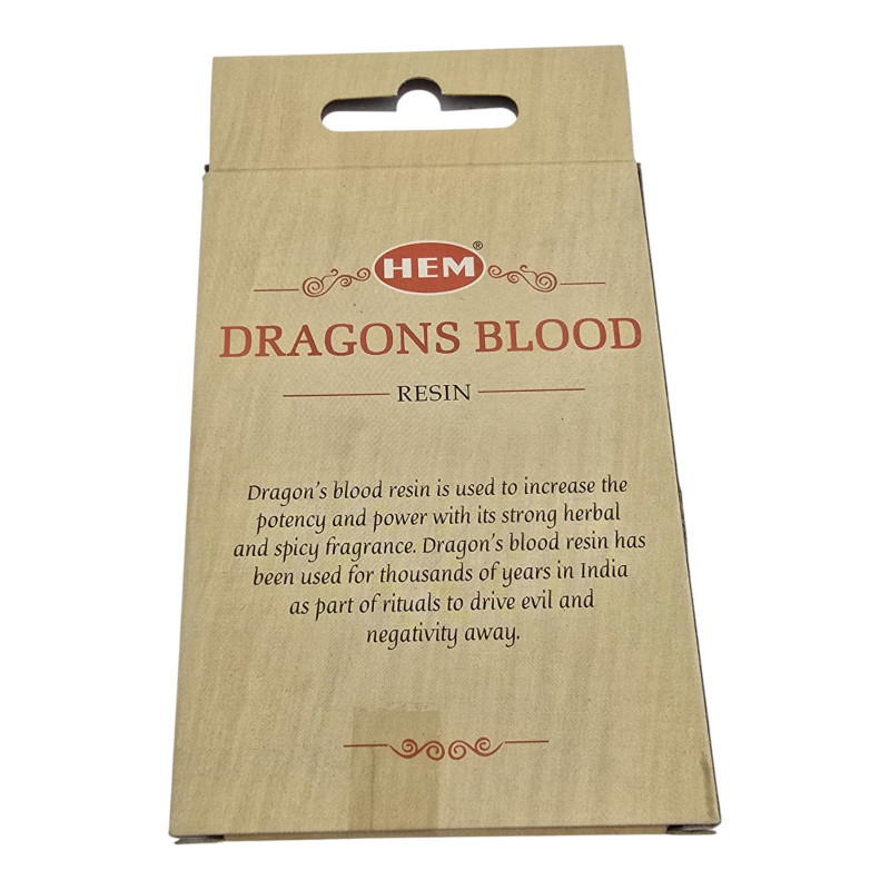 Ароматическая смола HEM Dragon's Blood Resin благовония для ароматизации помещения