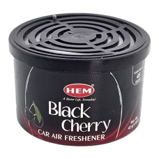 Ароматизатор в авто HEM Black Cherry у баночці з ароматом чорної вишні