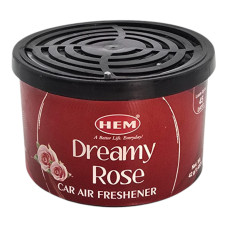 Ароматизатор для авто HEM Dreamy Rose баночка з ароматом троянди