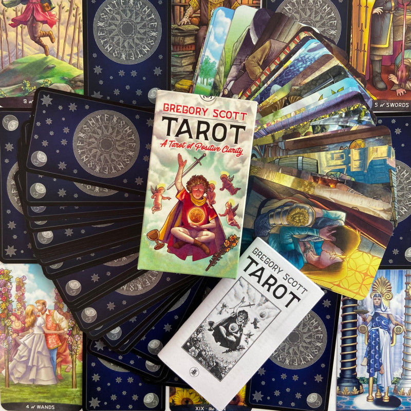 Карты Таро Gregory Scott Tarot, колода Грегори Скотта на английском языке