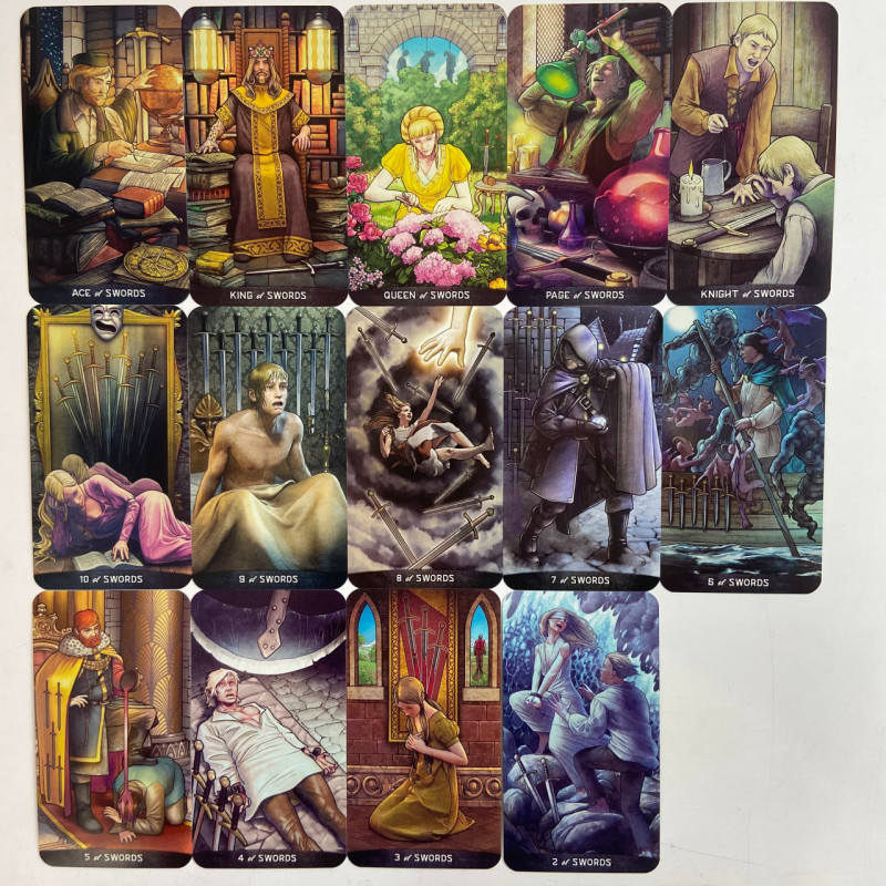Карты Таро Gregory Scott Tarot, колода Грегори Скотта на английском языке