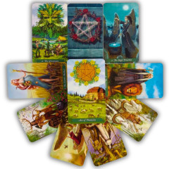 Карти Таро Зеленої Відьми, The Green Witch Tarot (Російська версія) TR-B-829