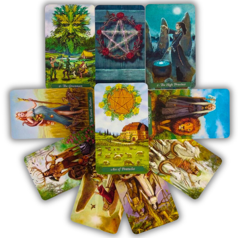 Карти Таро Зеленої Відьми, The Green Witch Tarot (Російська версія) TR-B-829