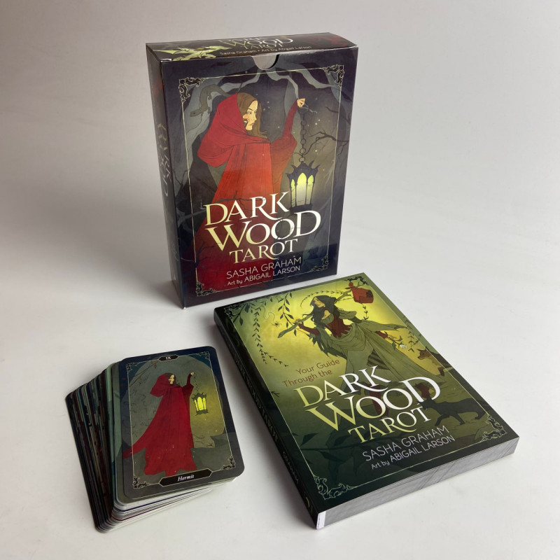 Карти Таро Dark Wood Tarot Темний ліс подарунковий набір з книгою
