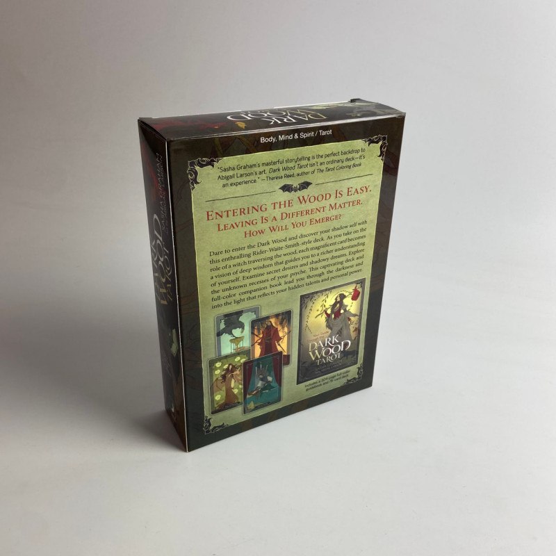 Карти Таро Dark Wood Tarot Темний ліс подарунковий набір з книгою