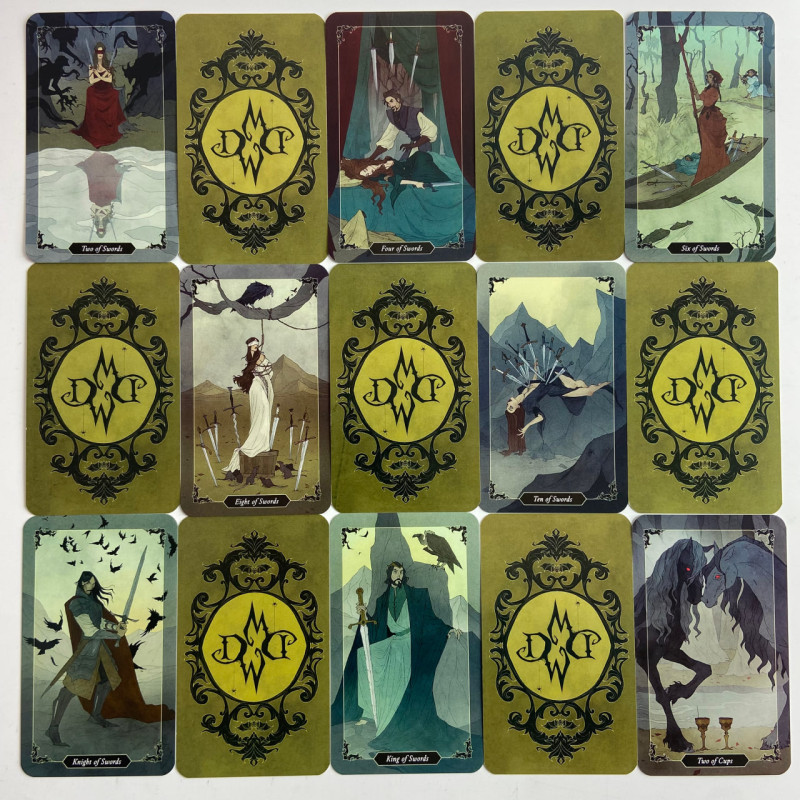 Карти Таро Dark Wood Tarot Темний ліс подарунковий набір з книгою