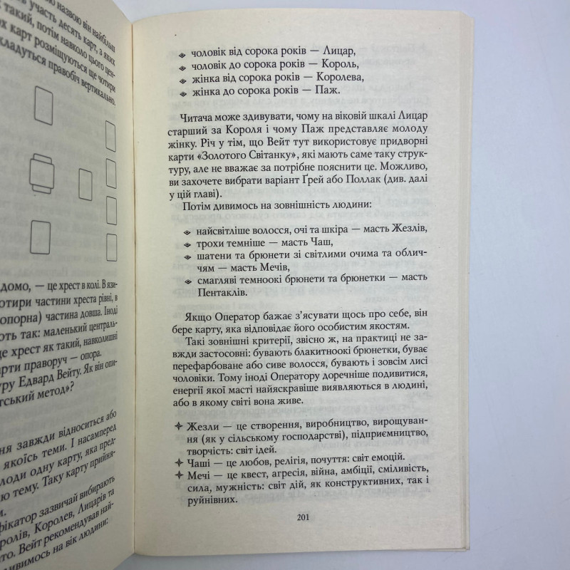 Книга українською Таро Вейта-Сміт Перші кроки Андрій Костенко