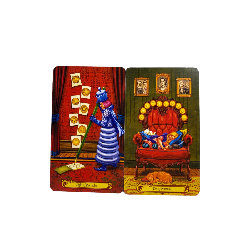 Карты Таро Tarot in Wonderland В стране чудес Барбара Мур Алиса в Стране чудес