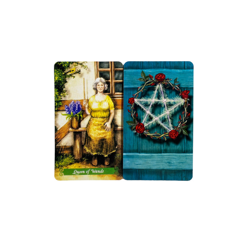 Карты Таро The Green Witch Tarot Зелёной Ведьмы, кельтская викканская тематика