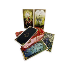 Карты Таро «Ночное Солнце» (Night Sun Tarot), колода Фабио Листрани, монохромные