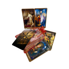 Таро «Бесконечные Видения» (Infinite Visions Tarot) в стиле Уэйта, коллажи эпохи Возрождения