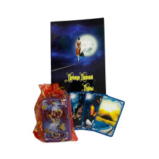 Карти Таро Оракул Повного Місяця комплект книга та колода готична тематика
