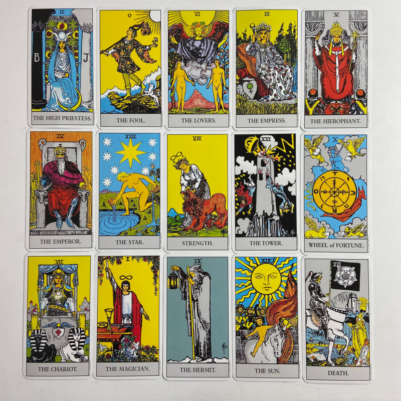 Карти Таро Райдера-Уейта Rider Tarot Deck з книгою Ключові поняття