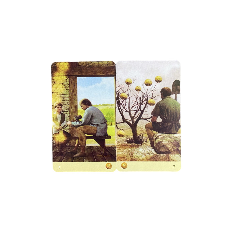 Карты Таро Viceversa Tarot двусторонняя реверсивная колода без подписей