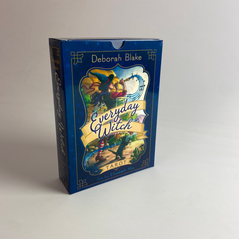 Подарунковий набір карти Таро Everyday Witch Tarot з книгою Deborah Blake
