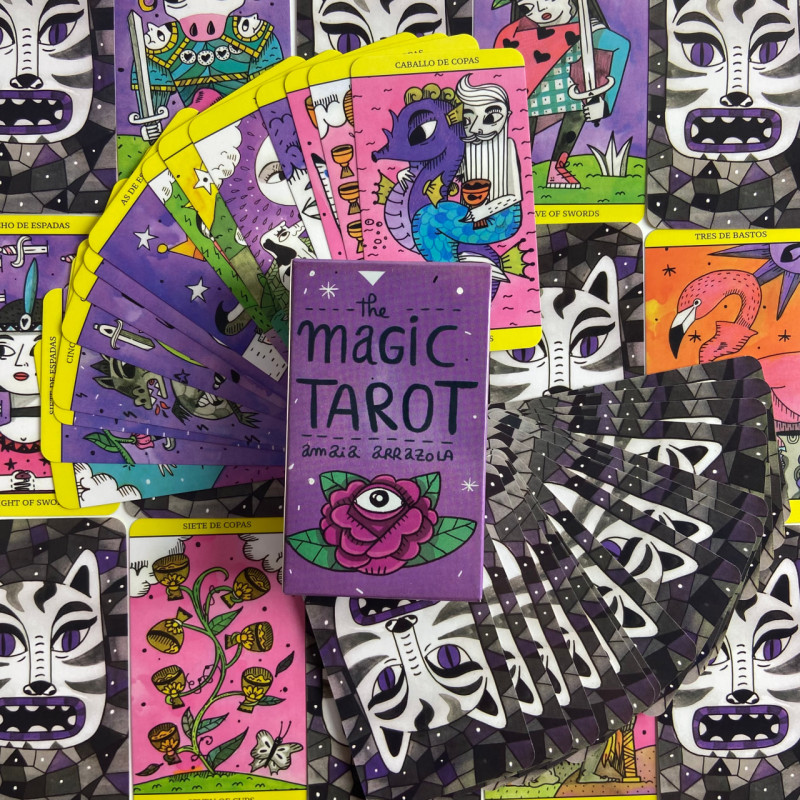 Карты Таро Magic Tarot «Магическое» уменьшенная колода, марсельская традиция