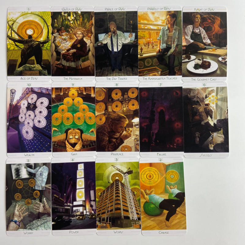 Карти Таро The Urban Tarot Міське Таро зменшена колода англійською мовою