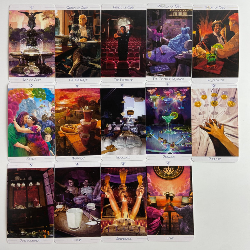 Карти Таро The Urban Tarot Міське Таро зменшена колода англійською мовою