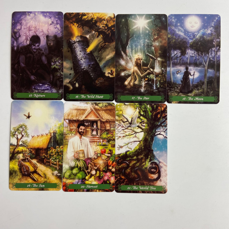 Карты Таро The Green Witch Tarot Зелёной Ведьмы кельтская тематика