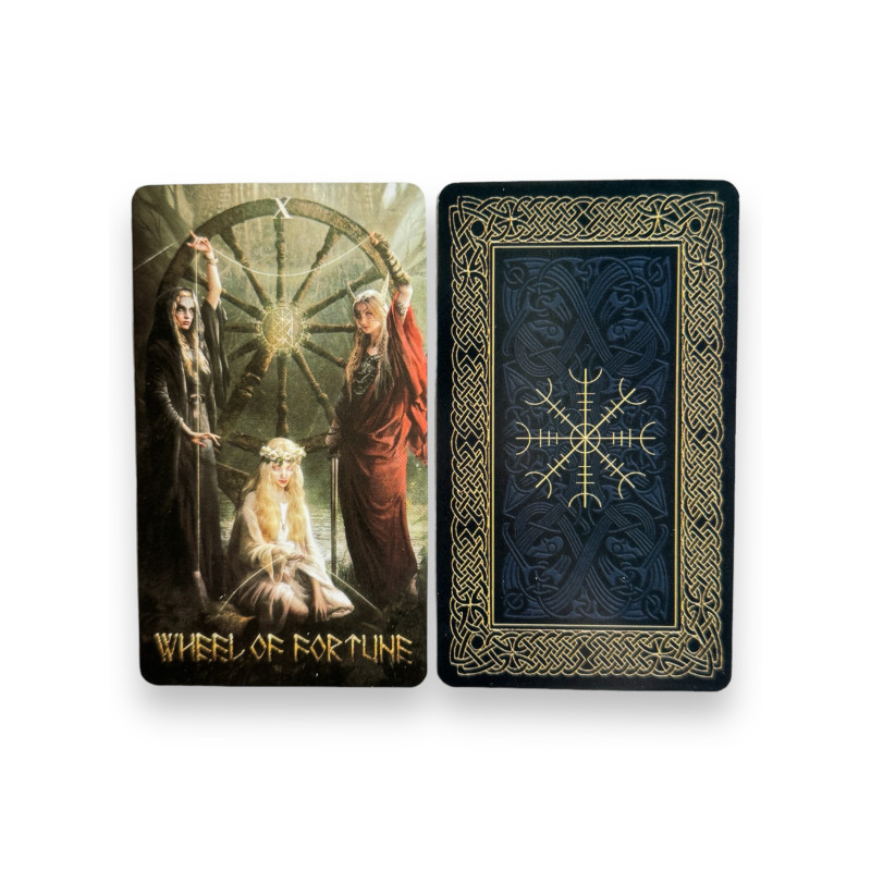 Карты Таро Runic Tarot Руническое таро уменьшенная колода скандинавская мифология