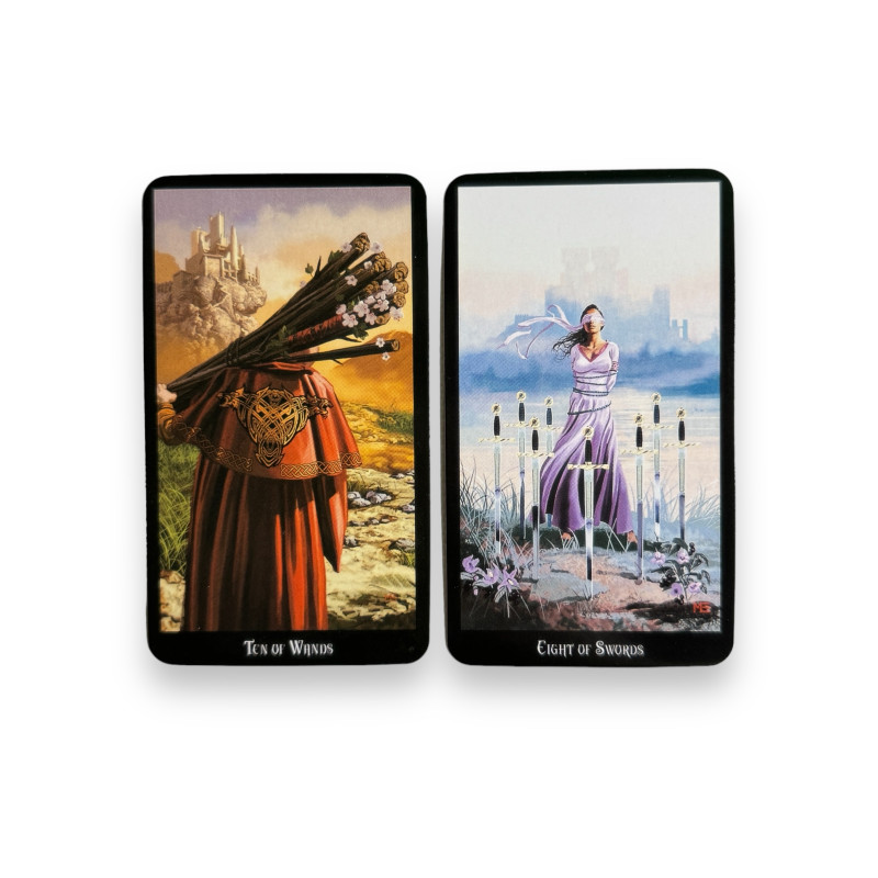 Карти Таро Witches Tarot Чаклунське Таро зменшена колода Еллен Дуган