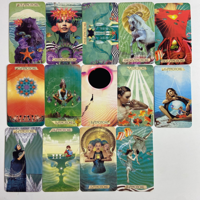 Карты Таро The Muse Tarot Музы уменьшенная колода на английском