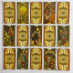 Карти Таро Golden Art Nouveau Tarot Райдера-Уейта золота колода Ар Нуво