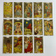 Карти Таро Golden Art Nouveau Tarot Райдера-Уейта золота колода Ар Нуво