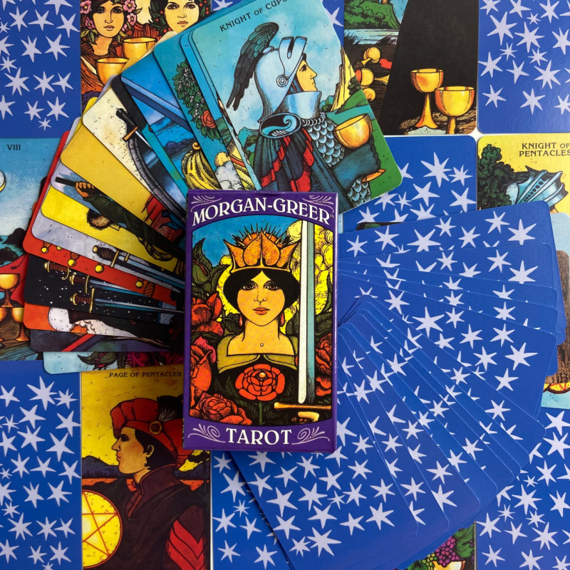 Карты Таро Morgan-Greer Tarot (Моргана-Грира), уменьшенная колода в стиле Уэйта