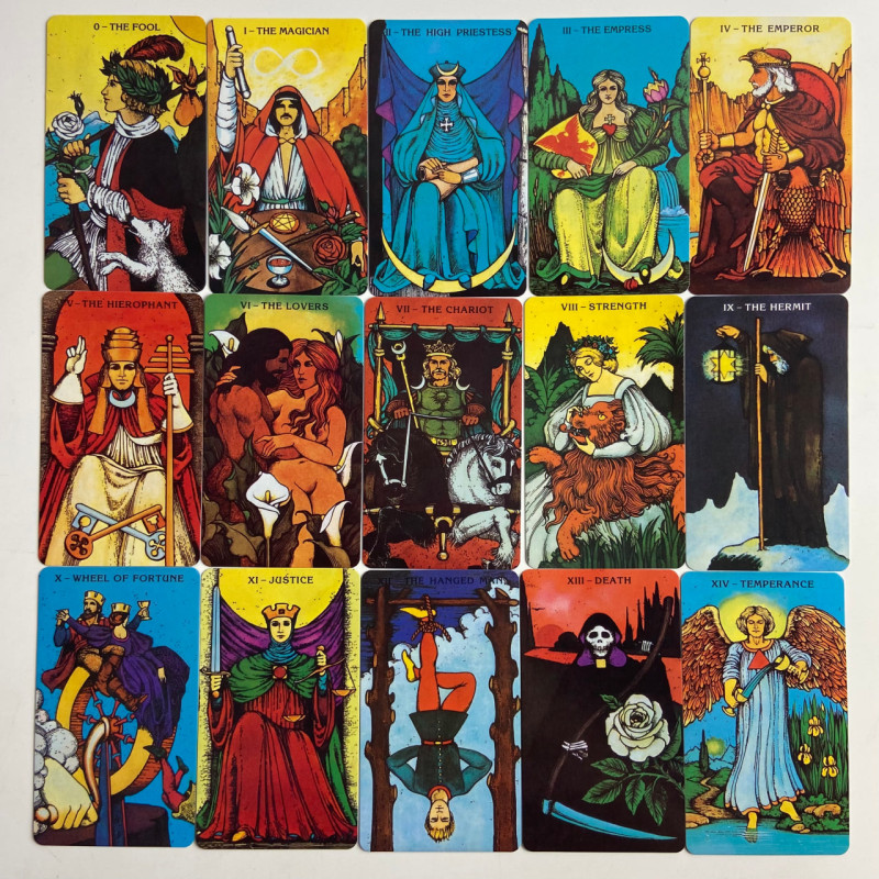 Карты Таро Morgan-Greer Tarot (Моргана-Грира), уменьшенная колода в стиле Уэйта