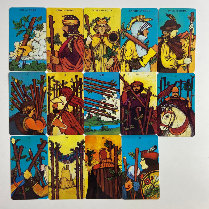 Карты Таро Morgan-Greer Tarot (Моргана-Грира), уменьшенная колода в стиле Уэйта