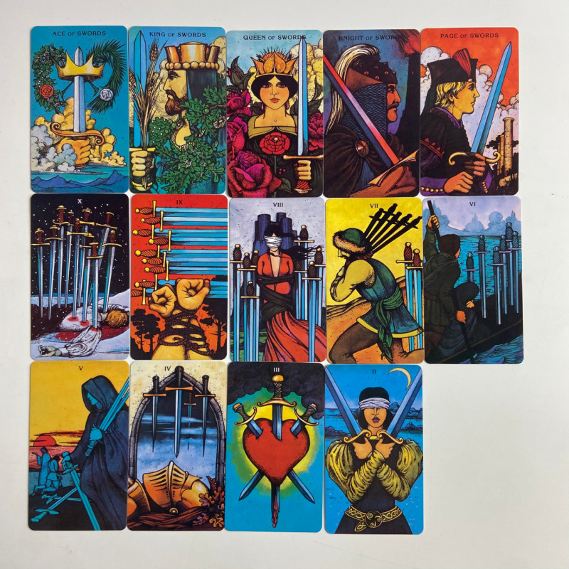 Карты Таро Morgan-Greer Tarot (Моргана-Грира), уменьшенная колода в стиле Уэйта