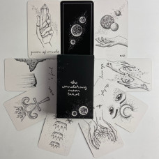 Карти Таро The Wandering Moon Tarot Блукаючого Місяця зменшена колода
