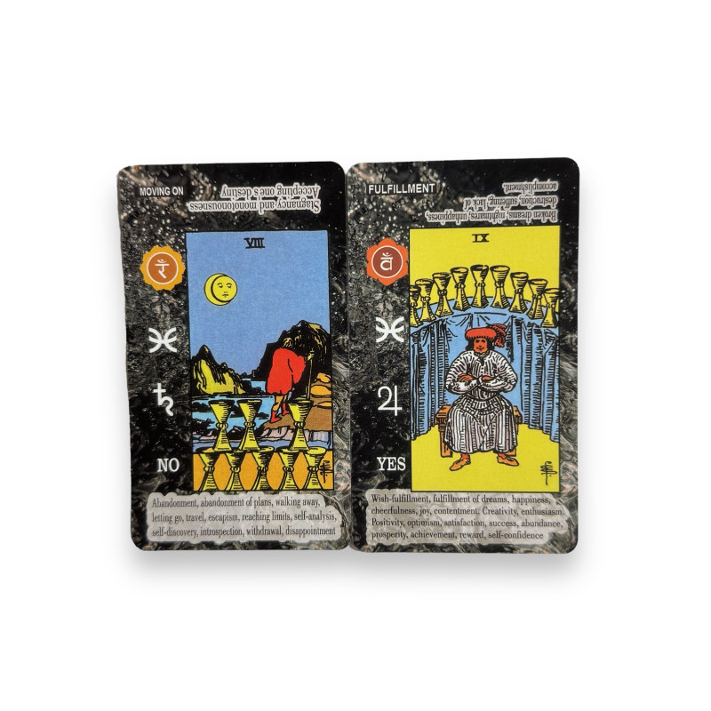 Карти Таро Learning Tarot Cards навчальна колода з підказками та відповідями