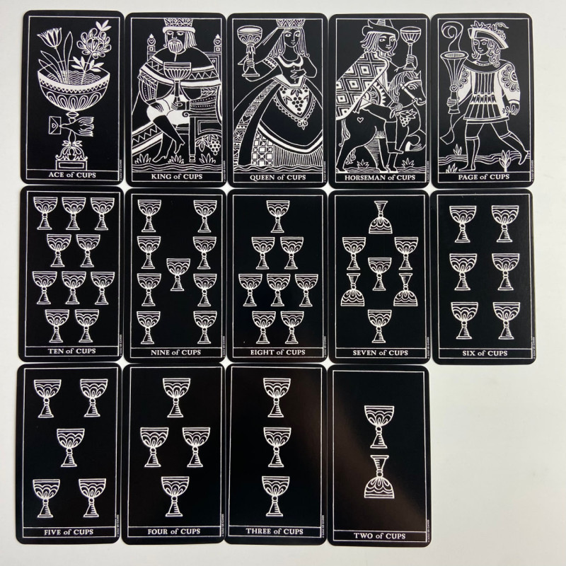 Таро-карты Inversion Tarot. Перевёрнутое Таро в марсельском стиле, карманная колода