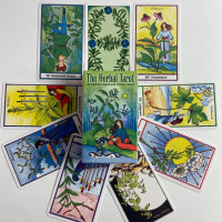 Карти Таро Herbal Tarot Трави зменшена колода у стилі Райдера-Уейта