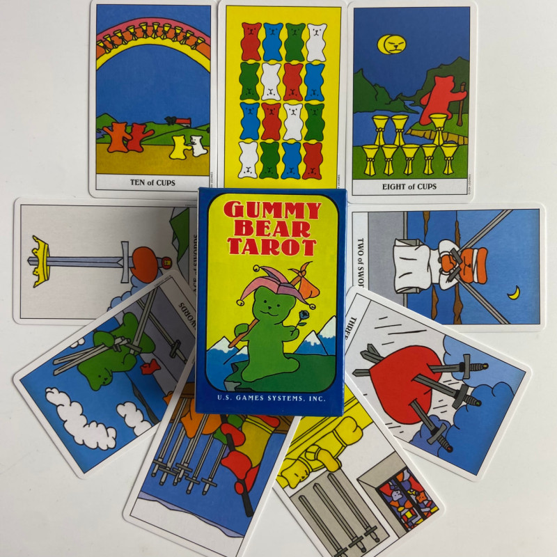 Карты Таро Gummy Bear Tarot Ведмедики Гамми колода Райдера-Уэйта