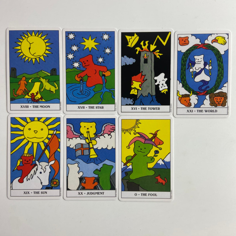Карты Таро Gummy Bear Tarot Ведмедики Гамми колода Райдера-Уэйта