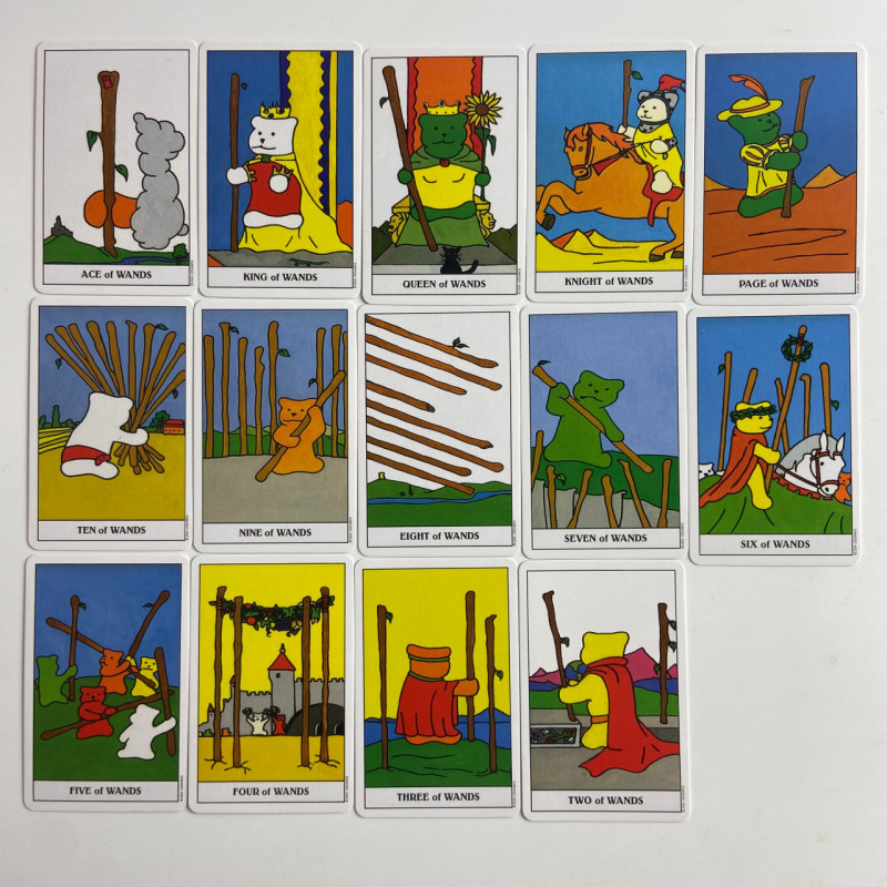 Карты Таро Gummy Bear Tarot Ведмедики Гамми колода Райдера-Уэйта
