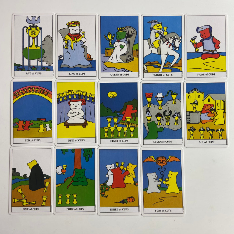 Карты Таро Gummy Bear Tarot Ведмедики Гамми колода Райдера-Уэйта
