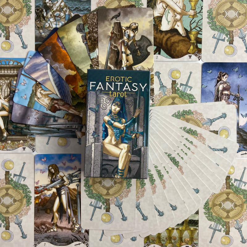 Карты Таро Erotic Fantasy Tarot Deck «Эротические фантазии» уменьшенная колода