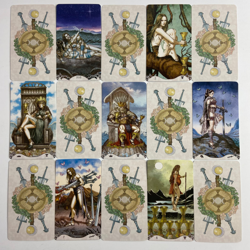 Карты Таро Erotic Fantasy Tarot Deck «Эротические фантазии» уменьшенная колода